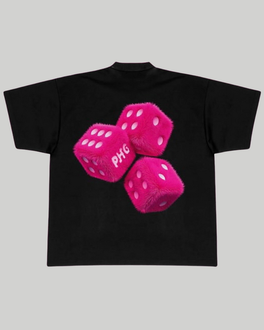 Pink Fluffy Dice - FREE DELIVERY 🚚